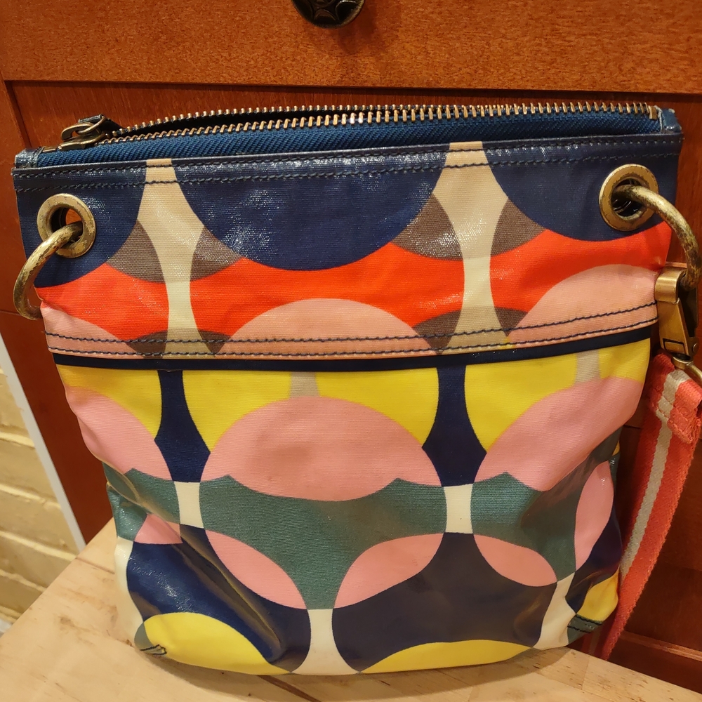Boden Multicolor Geometric Crossbody Bag